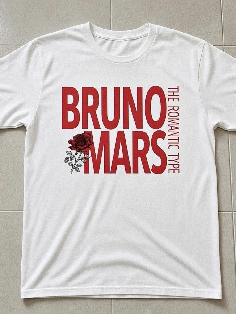 Bruno Mars The Romantic Tour 2026 T-Shirt